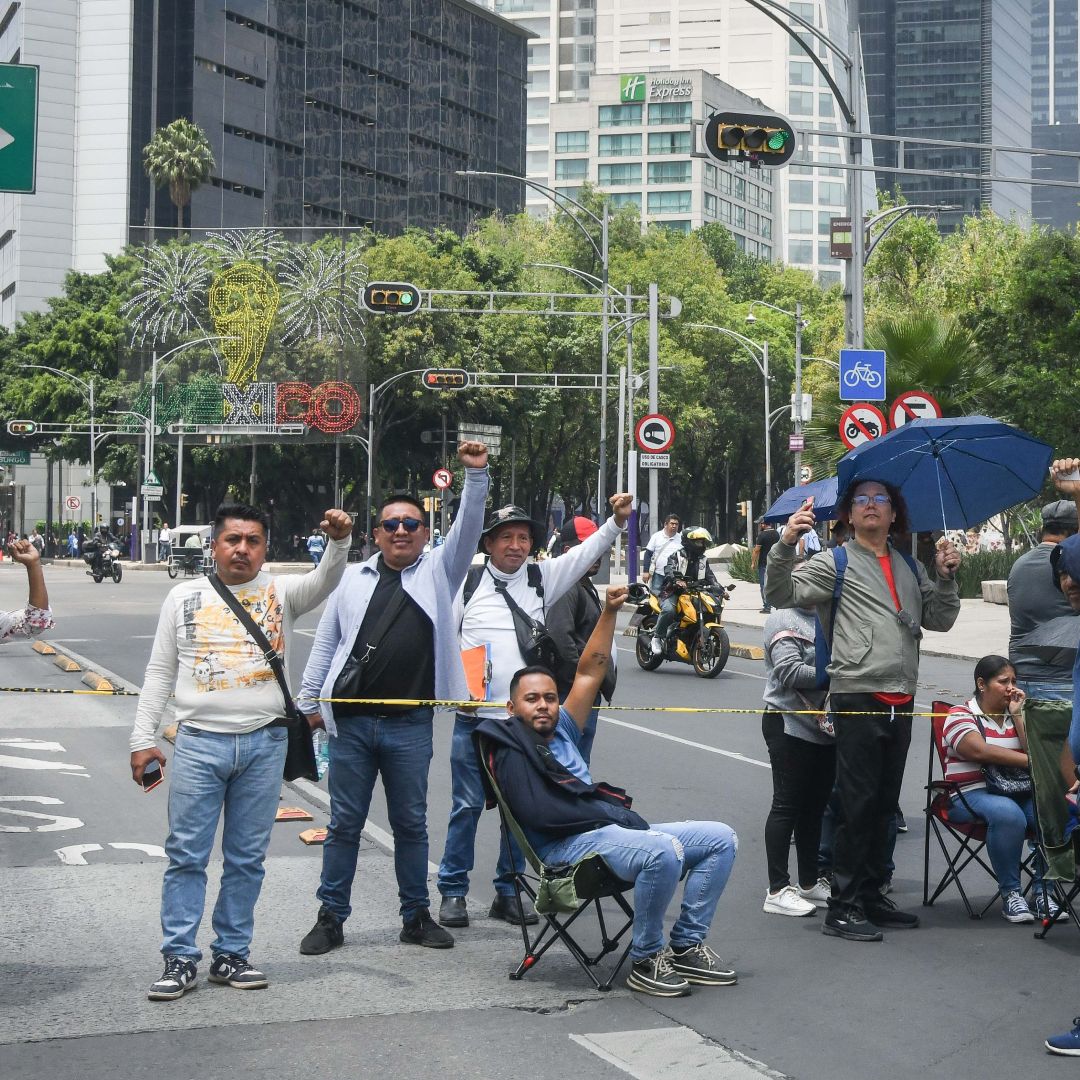 CNTE hoy sábado 13 de junio. Foto: Cuartoscuro
